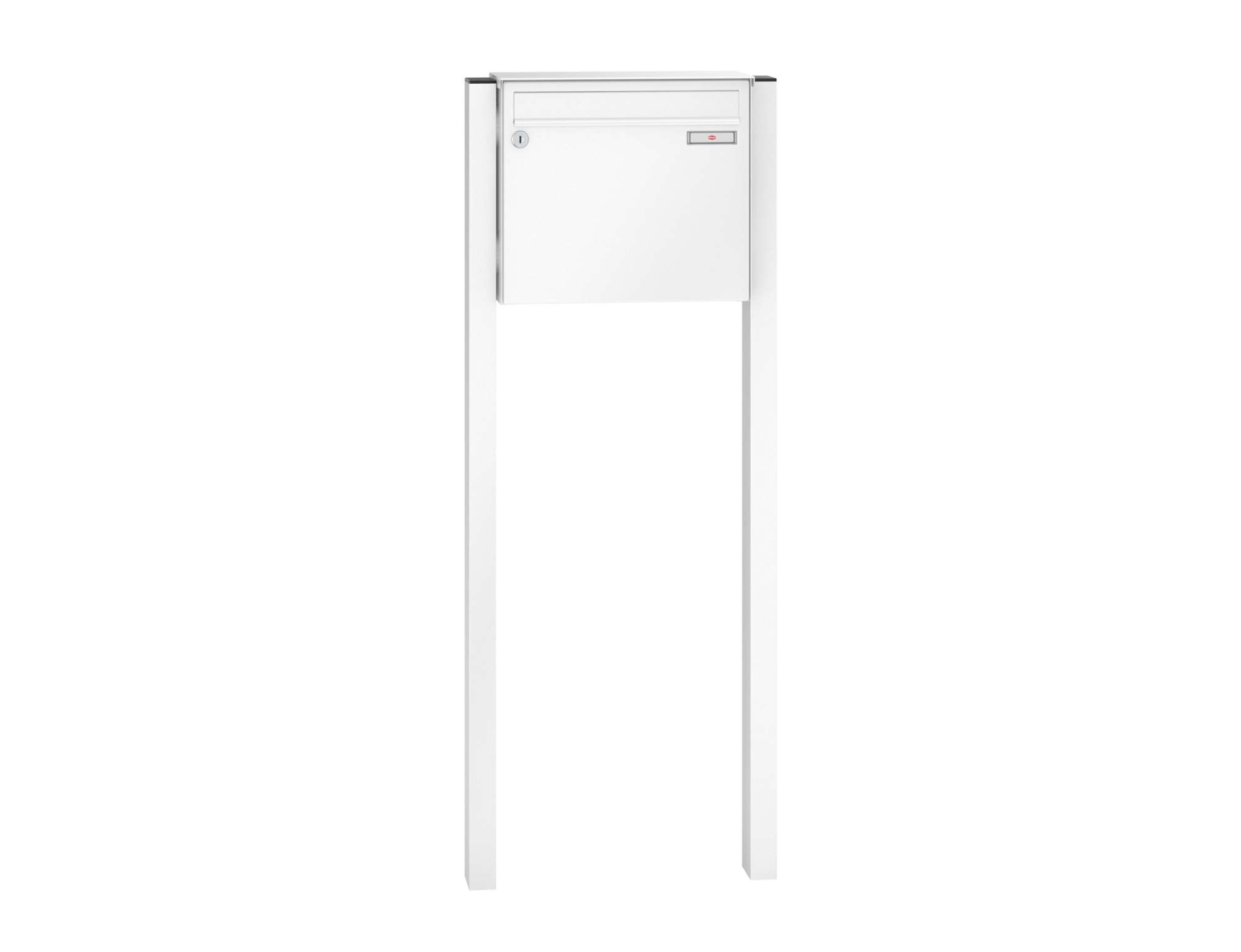 BASIC Verkehrsweiß RAL 9016 1 Briefkasten